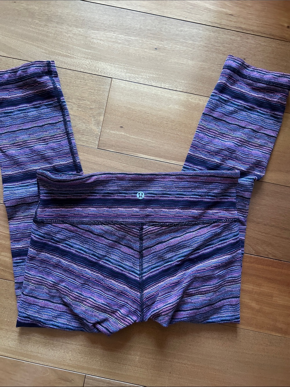 Lululemon  Stripe Athletic Leggings